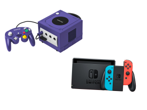 Game Cube et Nintendo Switch