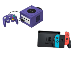 Nintendo Game Cube and Switch